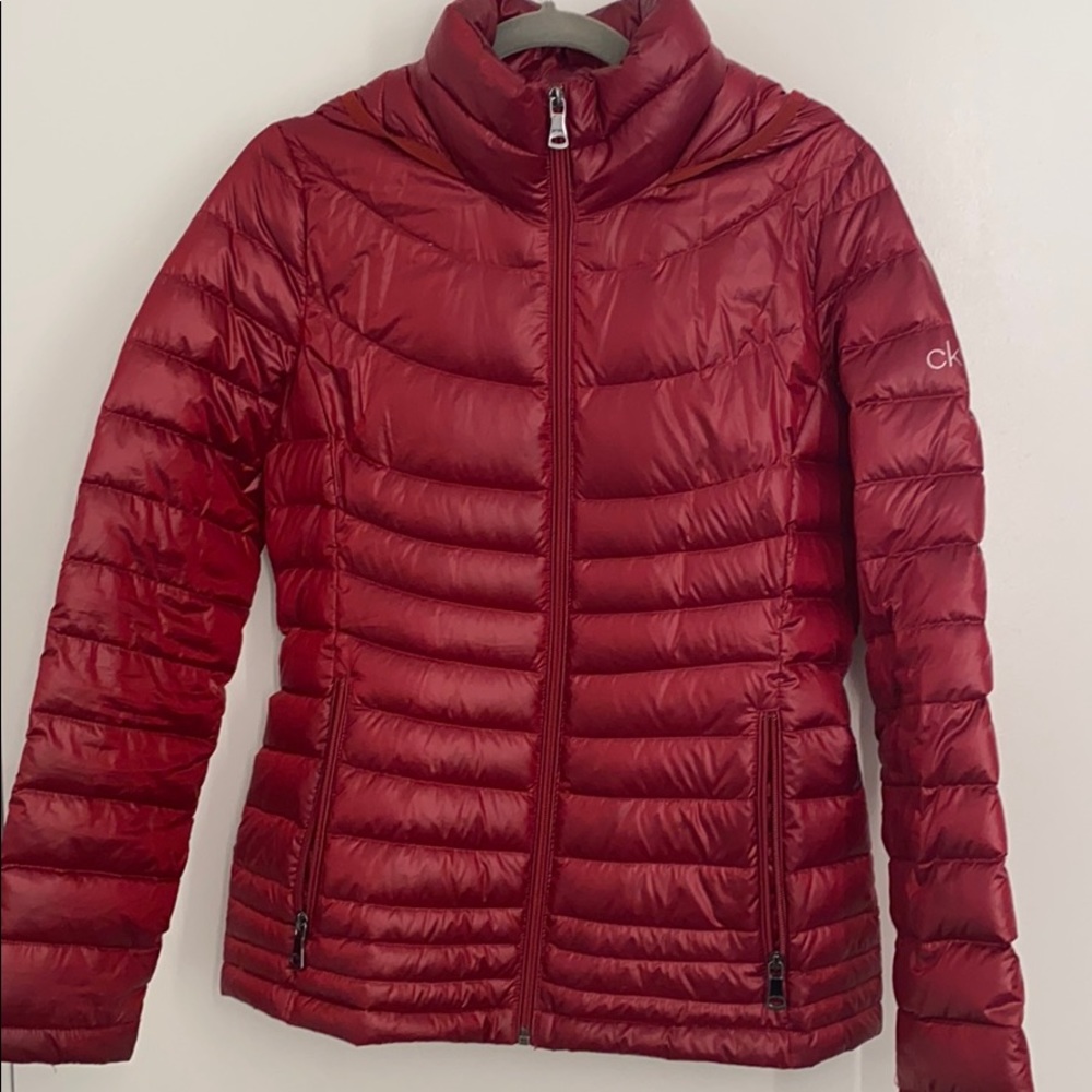 Calvin Klein packable jacket